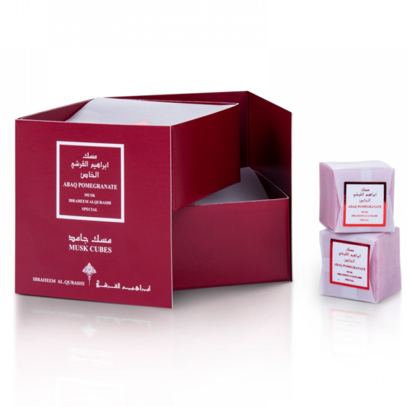 IBRAHIM ALQURASHI Musk Cube Pomegranate