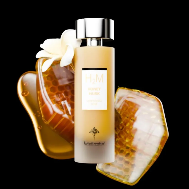 IBRAHIM ALQURASHI Confidence Dose Honey Musk-عطر جرعة ثقة مسك عسل للجنسين - إبراهيم القرشي، إبراق 75مل