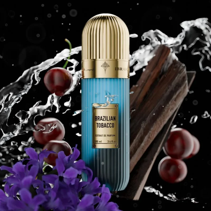 Brazilian Tobacco Ibrahim Al Qurashi 100 ml original perfume, عطر التوباكو البرازيلي إبراهيم القرشي إبراق (2)