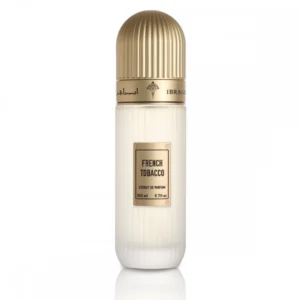French Tobacco Ibrahim Al Qurashi 200ml – parfum tabac agrumes iris – Maroc