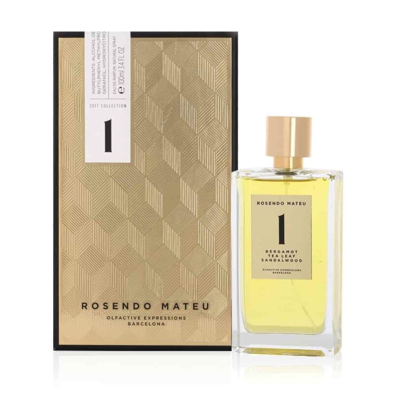 ROSENDO MATEU 1 Bergamot Tea Leaf Sandalwood