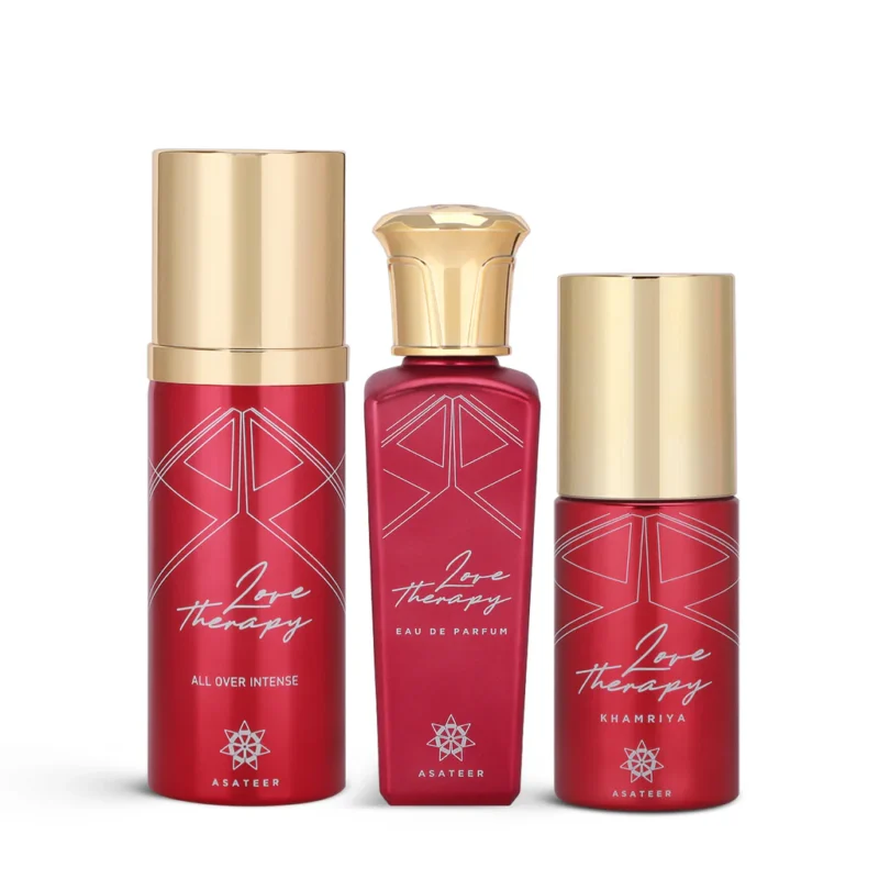 Asateer Love Therapy Collection coffret parfumé au Maroc sur La Essenza