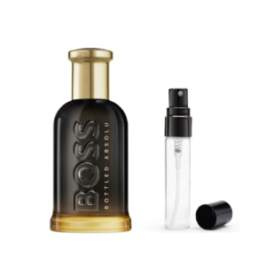 Décant Hugo Boss Bottled Absolu parfum homme boisé aromatique encens cuir