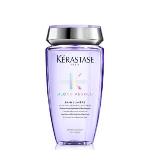 Kérastase Bain Lumière 250ml shampooing hydratant pour cheveux blonds, méchés et décolorés