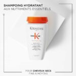 Kérastase Nutritive Bain Satin 250ml shampooing hydratant pour cheveux secs et fins