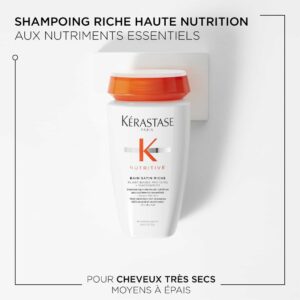 Kérastase Nutritive Bain Satin Riche 250ml shampooing nourrissant pour cheveux très secs