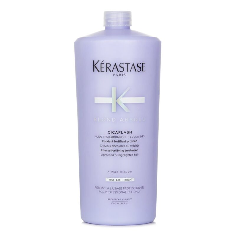Kérastase Cicaflash 250ml après-shampooing réparateur pour cheveux blonds, méchés et décolorés