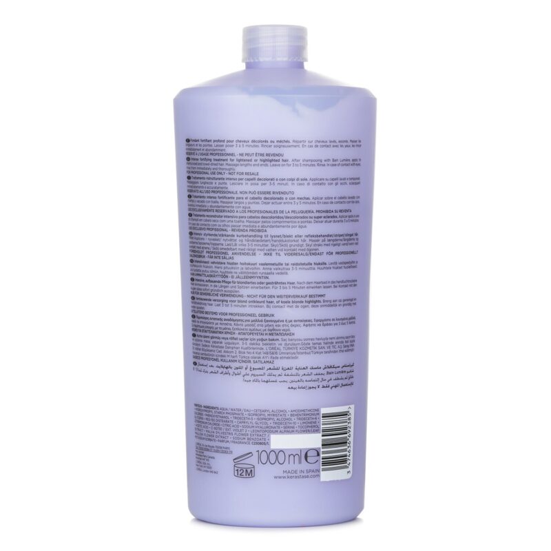 Kérastase Cicaflash 250ml après-shampooing réparateur pour cheveux blonds, méchés et décolorés