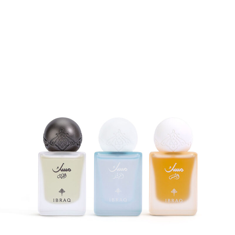 ibraq new musk collection coffret parfum musk ibrahim al qurashi