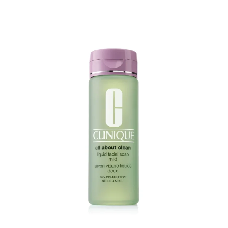 Clinique All About Clean Savon Visage Liquide – 200 ml – Mild Clinique All About Clean Savon Visage Liquide – 200 ml – Mild