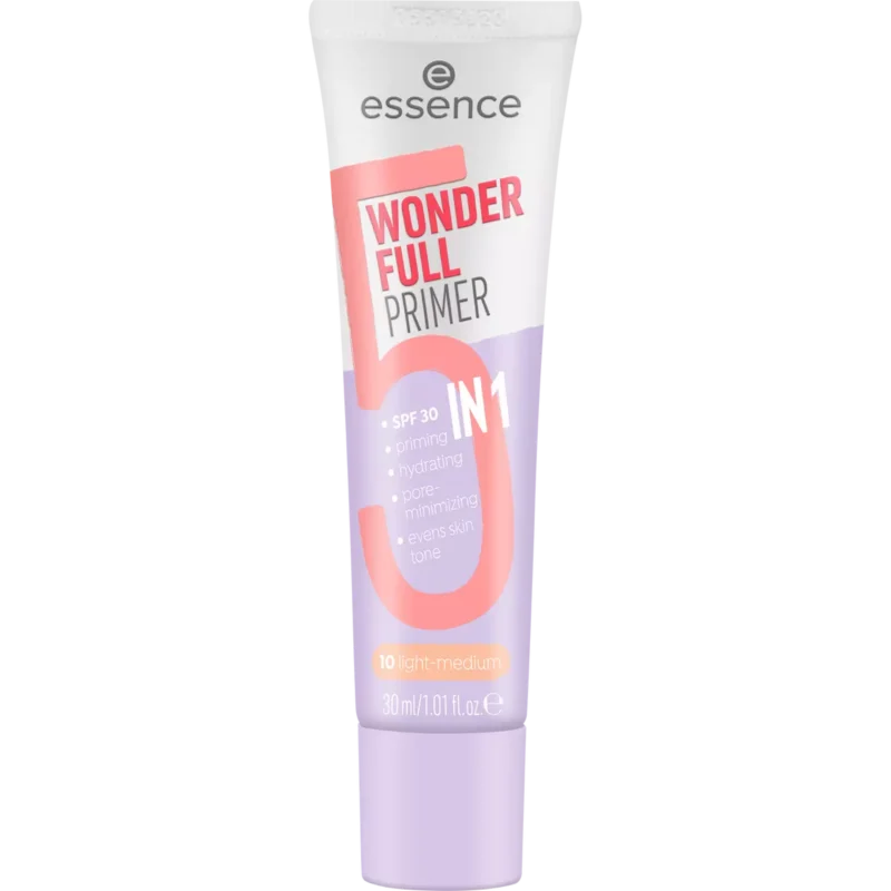 Essence Wonder Full Primer 5 In 1 – Base de teint multifonction 5 en 1