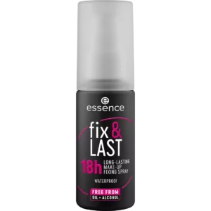 Essence Fix & Last 18H Make-Up Fixing Spray – Spray fixateur de maquillage 18H