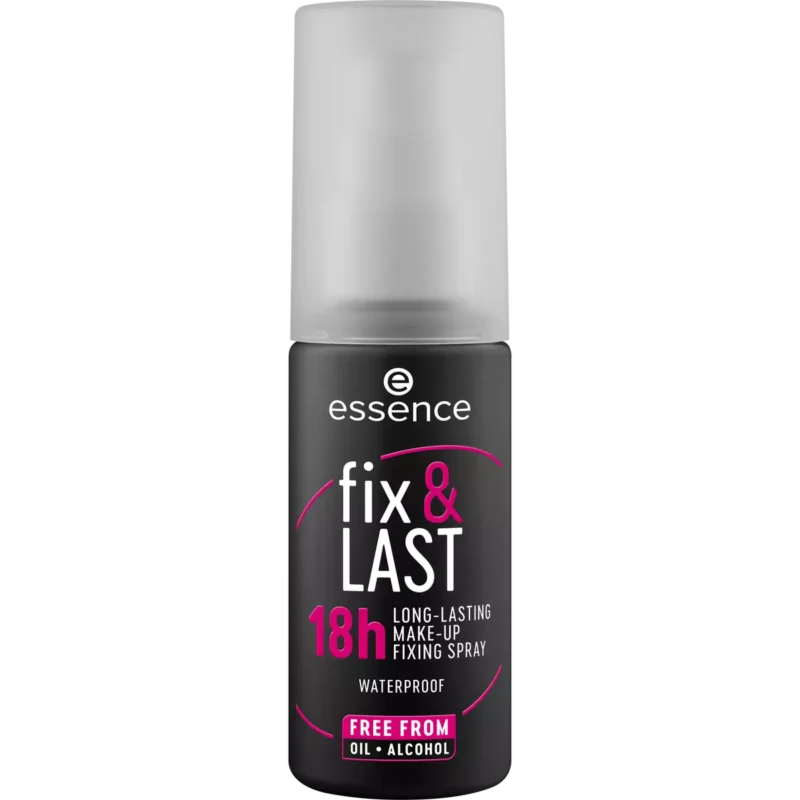 Essence Fix & Last 18H Make-Up Fixing Spray – Spray fixateur de maquillage 18H