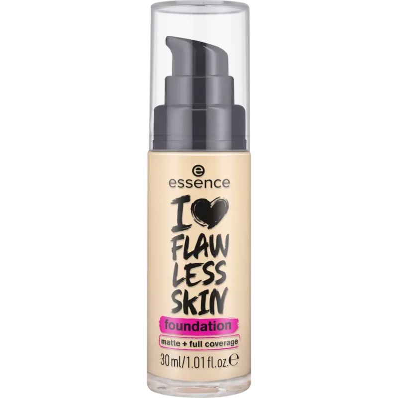 Essence I Love Flawless Skin Foundation – fond de teint, teinte 20
