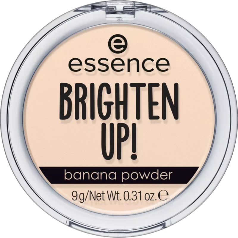 Essence Brighten Up! Banana Powder Essence Brighten Up! Banana Powder – Poudre compacte banana pour le teint