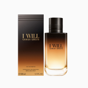 Flacon Armani I Will Eau de Parfum pour homme