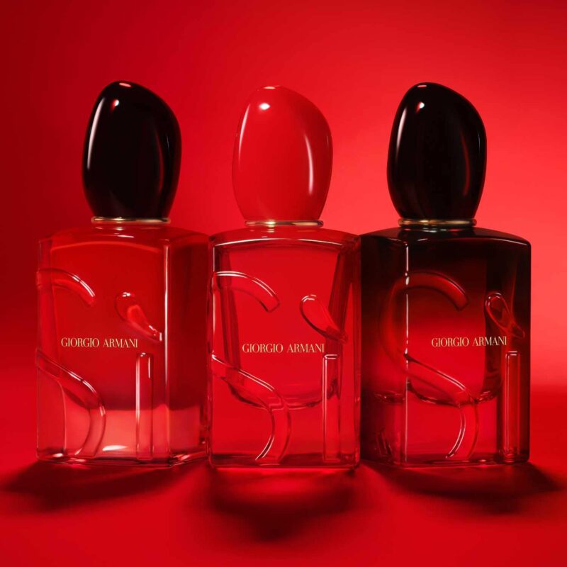 Flacon Giorgio Armani Sì Passione Red Musk Eau de Parfum pour femme