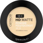 CATRICE 18H HD Matte Powder Foundation – teinte 010