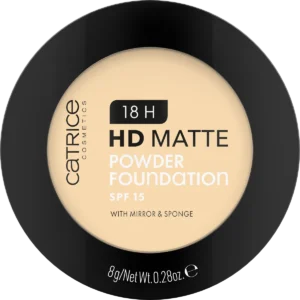 CATRICE 18H HD Matte Powder Foundation – teinte 010