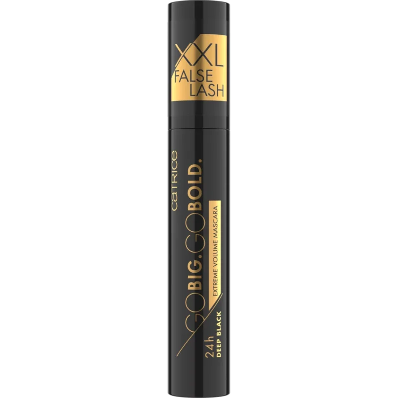 CATRICE Go Big. Go Bold. 24H Deep Black Extreme Volume Mascara – visuel produit