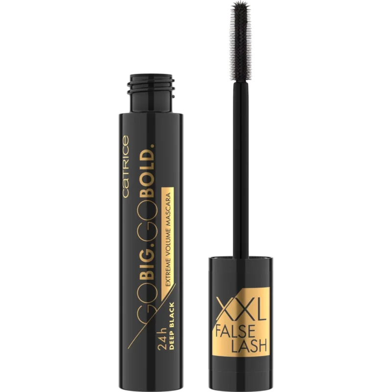 CATRICE Go Big. Go Bold. 24H Deep Black Extreme Volume Mascara – visuel produit
