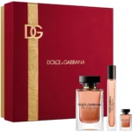 Coffret Dolce&Gabbana The Only One : boîte rouge et Eau de Parfum 100 ml, voyage 10 ml, miniature 5 ml