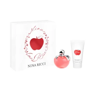 Coffret Nina Ricci Nina : présentation du coffret ; Eau de Toilette 50 ml + Lotion pour le corps 75 ml