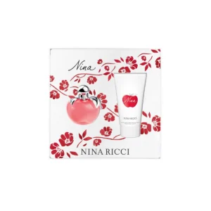 Coffret Nina Ricci Nina : vue détaillée ; Eau de Toilette 50 ml + Lotion pour le corps 75 ml