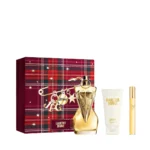 Coffret Jean Paul Gaultier Gaultier Divine : présentation du coffret ; Eau de Parfum 100 ml + Lait pour le corps 75 ml + Eau de Parfum format voyage 10 ml