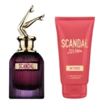 Coffret Jean Paul Gaultier Scandal Intense : vue détaillée ; Eau de Parfum Intense 50 ml + Lait pour le corps 75 ml