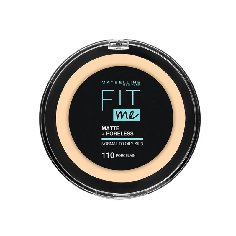 Maybelline Fit Me Matte + Poreless poudre compacte 110 Porcelain
