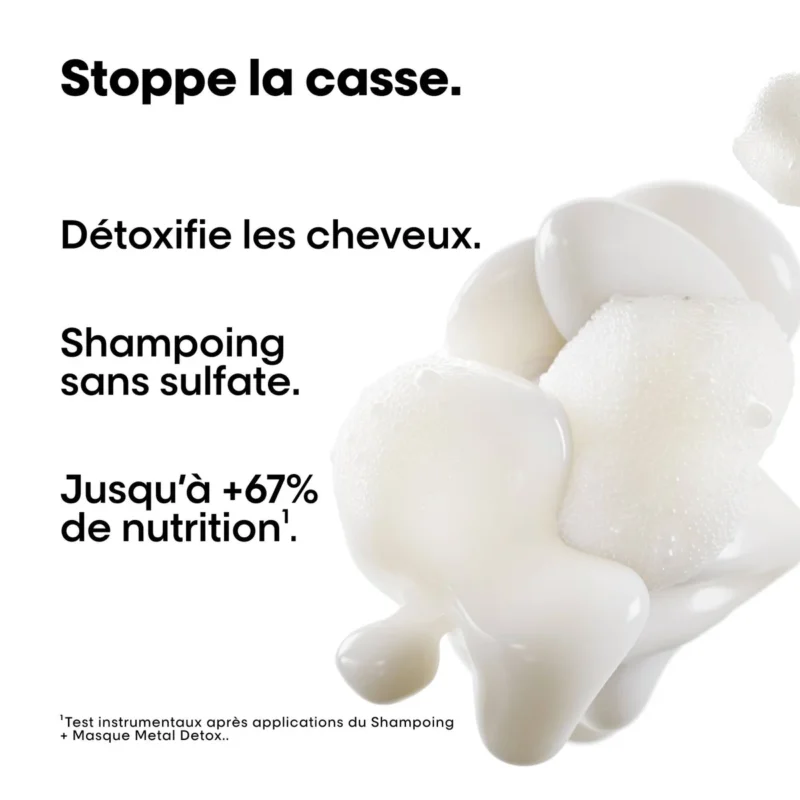 Metal Detox éco-recharge shampooing : présentation du conditionnement