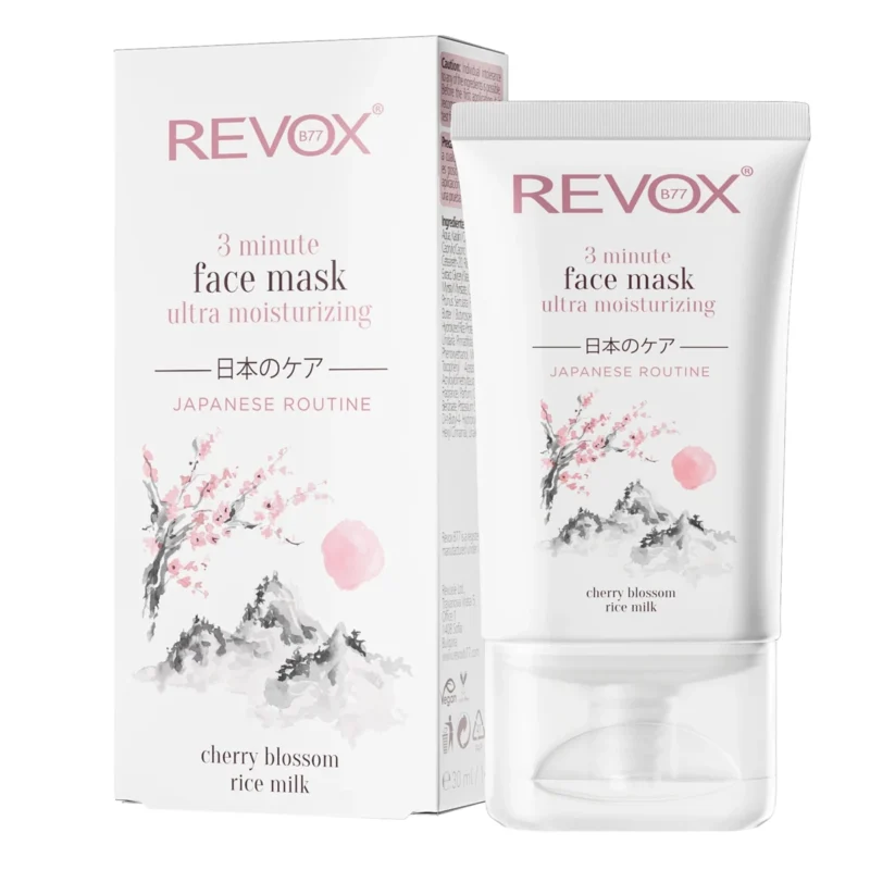 REVOX B77 Japanese Ritual – Masque hydratant 3 minutes – 30 ml