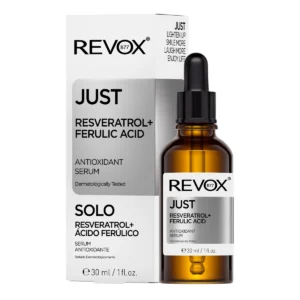 REVOX B77 JUST Resveratrol + Ferulic Acid – Sérum antioxydant – 30 ml