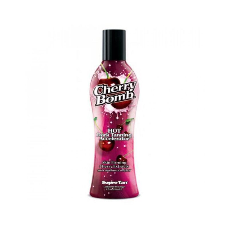 Supré Tan Cherry Bomb Hot Lotion 235 ml Supré Tan Cherry Bomb Hot Lotion 235 ml — flacon seul