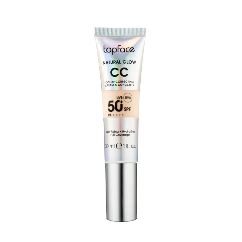 Topface Natural Glow CC Cream & Concealer Topface Natural Glow CC Cream & Concealer SPF 50+