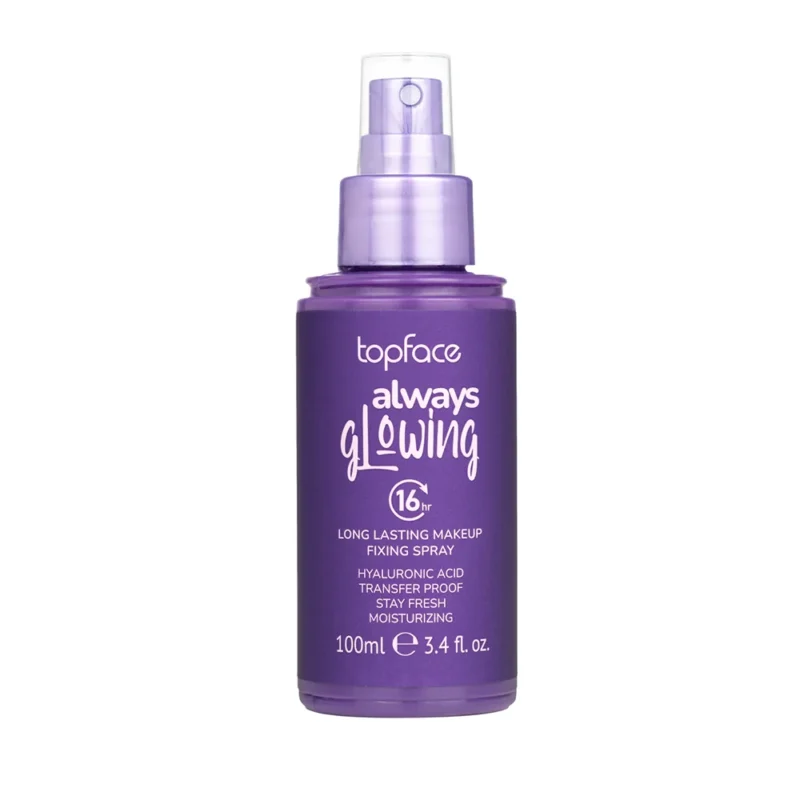 topface-pt573 Topface Always Glowing Fixing Spray – Spray fixateur lumineux