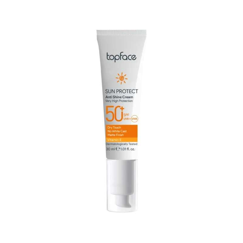 Topface Sun Protect Anti Shine – Crème solaire SPF 50+