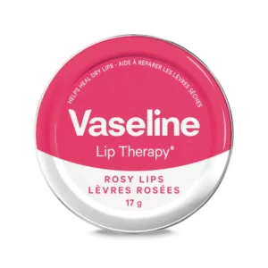 Vaseline Lip Therapy Rosy Lips 17 g – baume à lèvres en boîte métallique