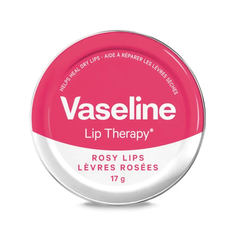 Vaseline Lip Therapy Rosy Lips 17 g Vaseline Lip Therapy Rosy Lips 17 g – baume à lèvres en boîte métallique